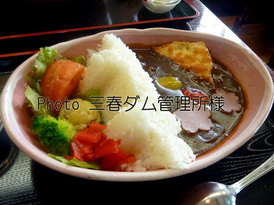 三春ダムカレー_フローリアン(管理所)